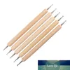 5 pièces/ensemble stylo d'indentation stylos de gaufrage Nail Art stylet à bille en bois outil de pointage outil de sculpture en argile outils de sculpture en argile prix d'usine conception experte qualité