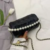 حقيبة يومية حقيبة تصميم فائدة خاصة 2021 جديد أزياء لؤلؤة سلسلة حقيبة المرأة ص الصيف crossbody بوسطن جولة