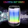 X0826B PUSE 4 mini Portable Bluetooth 5.0 Wireless Speakers 5Colors with LED Light Speaker High Quality