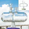 Capsule Unieke Design Bong Infinity Waterval Glas Hookahs Inverteerbare Gravity 14mm Vrouwelijke Joint Water Bongs Pijp Hookah DAB Wax Olierouts met Kom