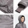 jaqueta de inverno mulheres zíper com capuz plus size casaco feminino outono 5xl roupas sólidas parka aquecida am-2075 210910