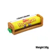 Honeypuff 110 mm Eco biodegradável fumar cânhamo máquina de rolamento cor porta plástica portátil macia atacado