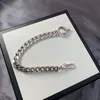 925 Sterling Silver Bracelet Unisexe Designer Bracelets De Luxe Cool Garçon G Mode Hommes Femmes Hommes Chaîne Cadeau Couple Bracelets D2109164HL