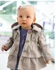 아기 소녀 트렌치 어린이 의류 여자 코트 코트 아이 재킷 옷 봄 트렌치 바람 먼지 외부웨어 5437697