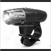 Światła Rowerowe światło USB LED Wodoodporny zestaw roweru górskiego przednie i tylne reflektor Akcesoria I15BX VKFPX9172388