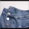 Jeans Clothing Baby, Kids & Maternity Drop Delivery 2021 Fashion Girl Jean Pants Cotton High Waist Infant Toddler Children Button Denim Trous
