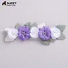 Flower Newborn Headbands for Baby Meninas Bonitos Floral Folha Elastic Hair Bands for Kids Girl Korea Moda Acessórios de cabelo 2021