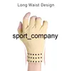 Neue 1 Paar Unisex Nylon Fingerlose Kompressionshandschuhe Halbfingerhandschuhe Outdoor Sport Angeln Radfahren Handschuh