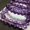 Brins de perles brins 5A améthyste violet clair naturel à facettes rares 8-13mm perles Bracelet de haute qualité précieux cadeau de guérison Raym22