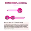 NXY Eggs Veilig Silikon Smart Ball Sex Toys Voor Vrouwen Vaginale Gejisha Vibrator Kegel Len Ben Wa Vagina Draai Oefening Maszyna 0125