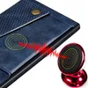 Magnetic Leather Phone Fodral för Samsung Galaxy A21S A51 A71 A12 A22 A32 A42 A52 A72 A02S F62 M31 Not 10 Lite Card Slot Holder