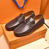 21ss Fashion high quality Designer shoes Soft Leather men leisure dress shoe for man party lazy falts Loafers 38-46