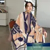 女性の冬のスカーフカシミヤ暖かいFoulard Lady Horse Scarves厚い柔らかいブファンダショールのラップ工場価格専門家デザイン品質最新スタイル元のステータス