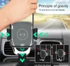 Tidaille de chargement rapide du chargeur de voiture sans fil 10W pour l'iPhone XR XS X Samsung S9 S10 Huawei Mate20