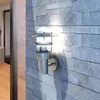 Veranda duvar ışık lambası paslanmaz çelik