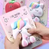 Yiwi 3D Unicornの解凍ノートブックのバニーの学生プランナーカラーページ日記ギフト梱包210611