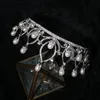 Haarklemmen Barrettes 2022 Wedidng Baroque Big Rhinestone Crystal Beaded Hoofdband Tiara Bruid Crown Luxe Bruiloft Koreaanse Ornamenten