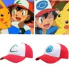 Women039s Anime Figures Baseball Caps For Men Boy Janpan Pocket Ash Ketchum Cosplay Costume Snapback Cap Justerable Trucker Hat7986443
