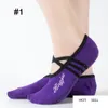 Lohnt 1 Paar Sport Yoga Socken Slipper für Frauen Anti -Slip -Damen -Verband Ballett Ferse Tanzschutzschutz