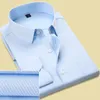 Twill Shirt Business Men Dress Shirts Luxury Longeve Shirts Slim Fit White Men Shirt Plus Size 7XL 8XL 9XL 210412