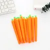 Creative Marchew Roller Ballpoint Pen 0.5mm Pomarańczowy Warzywo Student Student Papeteria Christmas Gift