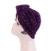 Kobiety Rozciągliwy Drukuj Turban Headcover Panie Noc Noc Sleep Cap Chemo Cap Pielęgnacja Fryzura Akcesoria Chemo Cap