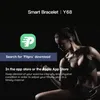 D20 Pro Smart Watch Y68 Bluetooth Fitness Tracker Sport Hjärtfrekvens Monitor Blodtryck Smart Armband för Android IOS