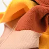 Noeuds papillon femmes mignon tricoté laine écharpe FTriangle automne hiver cou garde couleur unie bavoir pull Blouse décoration Donn22