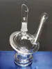 Globe glass bong dab rig water pipes water bongs with glass nail and dome smoke pipe glass pipes recycler bongs hotglassart