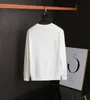 Męska bluza okrągła szyi jesień styl czystego bawełny sweter dorywczo styl wysokiej jakości para modele 210927