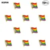 Rainbow Литва Отворотный PIN-Флаг Значок Брошь Булавки Значки