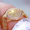 Frauenuhr Berühmte Luxusmarken Voller Diamant Frauen Armbanduhren Damen Golduhr Frauen Montre Femme 210527