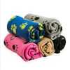 60 * 70 cm Nuevos estilos PET DOG Manta suave Otoño e invierno Cat Manta de perro Puppy Fleece Warmer Toalla Mat Matear Cojín de Dormido Sueño Suministros para mascotas