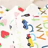 Bib Bandana Bandana Babá Babador Babador Alimentação Smock Infantil Burp Pano Dos Desenhos Animados Saliva Toalha Bebê Comendo Acessório Macio Baby Stuff 2482 Q2