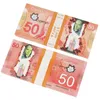 Pervane kanada oyun kopya para dolar cad fbanknotes kağıt antrenman sahte faturalar film prop2770