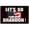 3x5f Allons-y Brandon 2024 Trump drapeau électoral USA bannière présidentielle drapeaux 150*90 cm ZZA3462 mer rapide