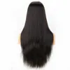 U onderdeel Pruiken Human Hair Mongoolse remy rechte 130% Dichtheid Glueless Niet -kanten pruik voor vrouwen Natuurlijke kleur