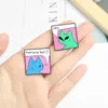 Szpilki, Broszki Cat's Daily Greetings Enamel Pin 'Hoe Jesteś?' Lapel Odznaki Cartoon Śmieszne Pinki Prezenty Dla Przyjaciół Biżuteria Hurtownie