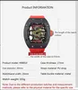 2021 NEW High Quality Mens Watch Silicone Ghost Head Skeleton Watches Skull Sports Quartz Hollow Wristwatches1208c