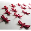 Decorative Objects & Figurines Simple Ceramic Three-dimensional Red Dragonfly Ornaments Modern Bedroom TV Background Wall 3d Decorations