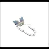 Hooks Rails Metal Foldbar Purse Hook Hangerpurse Hookhandbag Holder Shell Bag Folding Tabling Farterfly Bling Colors ZA5220 PWMGE EDU3O