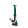 DHL 12 "30 cm lange siliconen bong kleurrijke waterpijp shisha waterleiding draagbaar