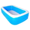 Piscine gonflable 1.5/1.8/2/2.6/3.05M 3/4 couches épaissies jeux d'eau d'été en plein air piscines gonflables pour adultes enfants X0710