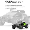 1:32 Mini High Speed ​​20KM / H RC Auto Dubbele Snelheidsaanpassing Indoor Mode / Professionele Modus Reizen Off-Road RC Toys 211029