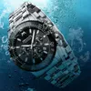 Zegarstka Relogio Masculino 2022 Mężczyźni oglądają najlepszą markę Megalith Waterproof Waterproof Waterproof Luminous Sport Chronograph Quartz Clock