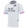 2023 스코틀랜드 럭비 Jesery Home 국가 대표팀 폴로 티셔츠 럭비 유니폼 남성 남성 세븐 스 셔츠 크기 S-5XL