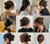 2021 mode femmes filles gros cheveux griffe épingle à cheveux Simple géométrique métal crabe pince Hairgrip pince chapeaux bijoux 5 pièces