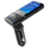 Ricevitore audio Bluetooth per auto per auto Trasmettitore FM Vivavoce TF U Disk QC Caricatore adattatore per lettore musicale MP3 a ricarica rapida