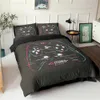 Gamepad Bedding Set Queen Size Duvet Cover Creative Black Bed Comforter Housse De Couette Bedclothes 2/3Pcs 210615