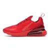 Nike Air Max 270 Scarpe runnin Triple Bianco Black Red Donne Uomo Uomini Chaussures Bred Be True Barely Rose Mens Trainer Scarpe da ginnastica sportiva all'aperto